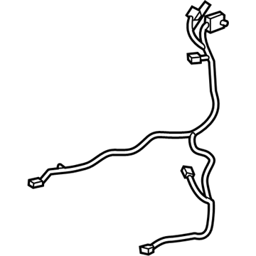 26212078 GM Harness, Front Driver Side Illustration 1 of 1