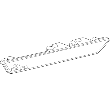 GM 84763120 Lamp, Tail Lamp, Rear 84763120 GM Lamp, Tail Lamp, Rear Illustration 1 of 1