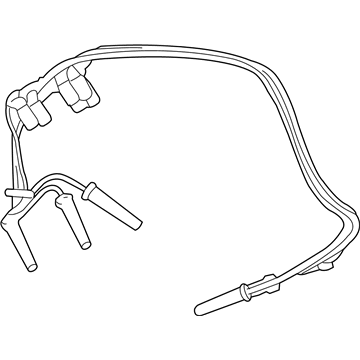 Pontiac 19417611 Plug Wire Set