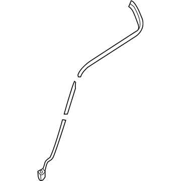 GM 23134117 Headlamp Assembly Seal, Driver Side 23134117 GM Headlamp Assembly Seal, Driver Side Illustration 1 of 1