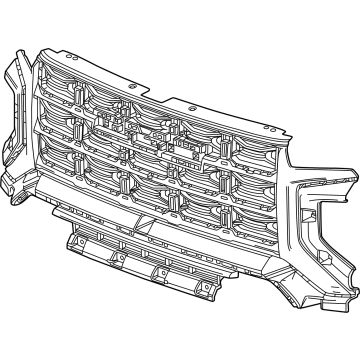 GM 86813148 Grille 86813148 GM Grille Illustration 1 of 1