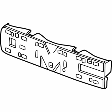 GM 85612237 Emblem Adapter 85612237 GM Emblem Adapter Illustration 1 of 1