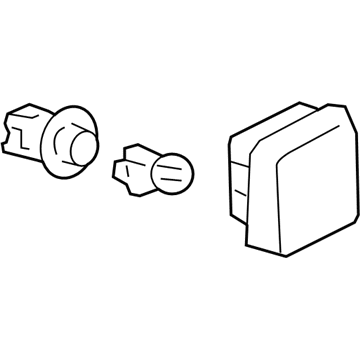 GM 96627152 Repeater Lamp 96627152 GM Repeater Lamp Illustration 1 of 1