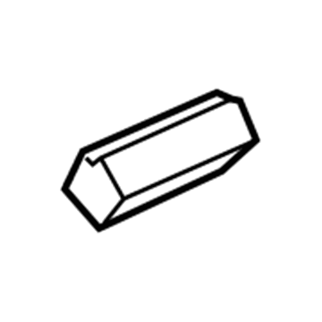GM 10430078 Upper Trim Panel Insulator 10430078 GM Upper Trim Panel Insulator Illustration 1 of 1