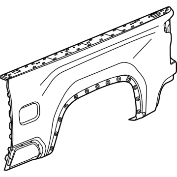 GM 84835347 Outer Panel, Driver Side 84835347 GM Outer Panel, Driver Side Illustration 1 of 1
