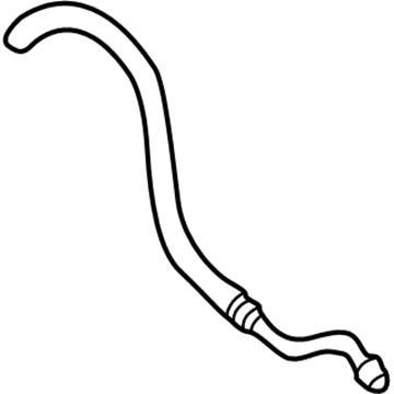 22717000 GM Return Hose Illustration 1 of 1