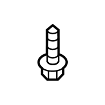 GMC 11548270 Wheelhouse Liner Bolt