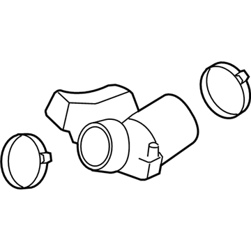 15278630 GM Outlet Duct Illustration 1 of 1