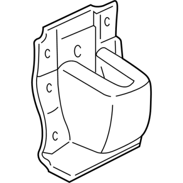 Chevy 84283572 Inner Brace