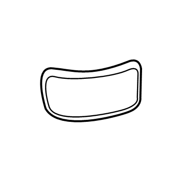 GM 84008075 Cover Panel, Rear Passenger Side 84008075 GM Cover Panel, Rear Passenger Side Illustration 1 of 1