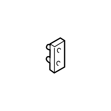GM 15995787 Stud Plate 15995787 GM Stud Plate Illustration 1 of 1