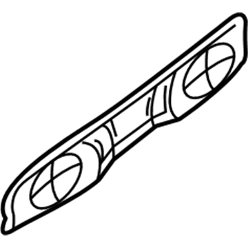 19116017 GM Speaker Housing, Rear Illustration 1 of 1