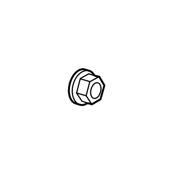 Buick 94515107 Compressor Nut