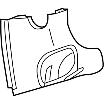 GM 15250690 Lower Column Cover, Gray, Driver Side 15250690 GM Lower Column Cover, Gray, Driver Side Illustration 1 of 1