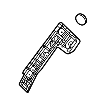 GM 42737566 Guide, Rear Driver Side 42737566 GM Guide, Rear Driver Side Illustration 1 of 1
