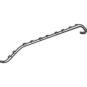 GM 42790113 Center Molding, Rear Lower 42790113 GM Center Molding, Rear Lower Illustration 1 of 1