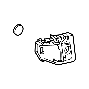 GM 42763508 Upper Bracket, Driver Side 42763508 GM Upper Bracket, Driver Side Illustration 1 of 1