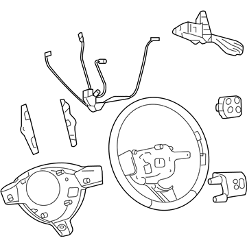Buick 15774465 Steering Wheel