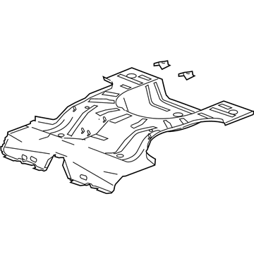 Chevy Malibu Floor Pan - 15299685