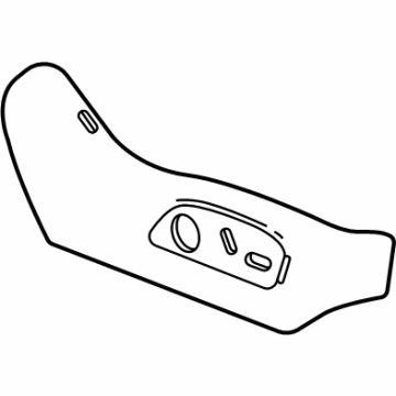 Chevy 87865375 Outer Finish Panel