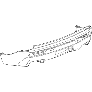 GMC Acadia Bumper Cover - 26604659