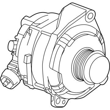 GM 13552628 Alternator 13552628 GM Alternator Illustration 1 of 1
