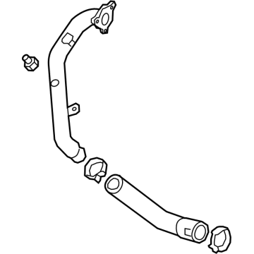 Chevy Blazer Water Hose - 55515946