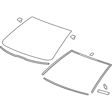 Chevy Volt Windshield - 22793627