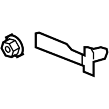 GM 25862429 Outer Brace, Driver Side 25862429 GM Outer Brace, Driver Side Illustration 1 of 1