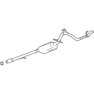 Chevy 84657796 Muffler & Pipe