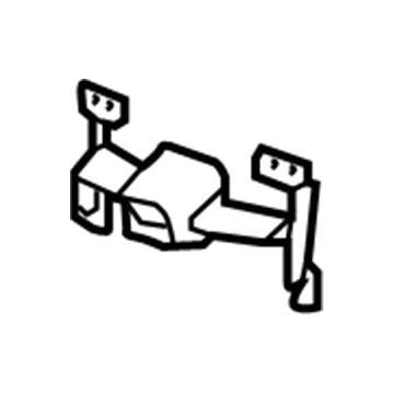 84111723 GM Front Camera Bezel, Driver Side Illustration 1 of 1