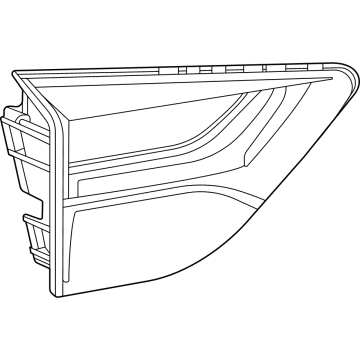 Chevy 42825758 Backup Lamp Assembly
