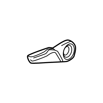 GM 26429325 Handle-Front Seat Vertical Actuator *Backen Blackk 26429325 GM Handle-Front Seat Vertical Actuator *Backen Blackk Illustration 1 of 1