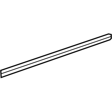 20920172 GM Belt Weatherstrip, Front Driver Side Illustration 1 of 1