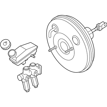 Pontiac 95983229 Booster Assembly