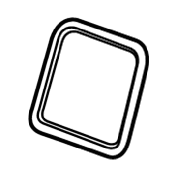 GM 20887260 Trim Cover, Rear Center 20887260 GM Trim Cover, Rear Center Illustration 1 of 1