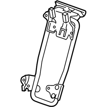 GM 20821336 Seat Back Frame, Rear 20821336 GM Seat Back Frame, Rear Illustration 1 of 1
