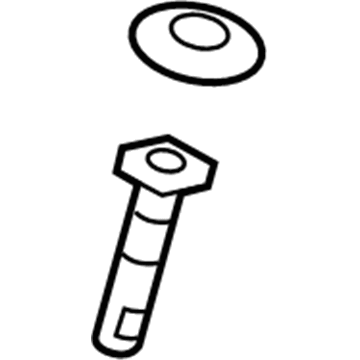 GM 20768702 Headrest Guide, Titanium, Rear Driver Side 20768702 GM Headrest Guide, Titanium, Rear Driver Side Illustration 1 of 1