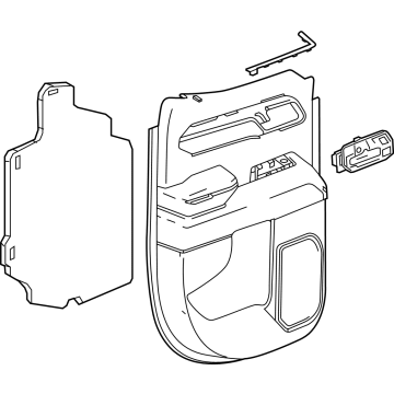 Chevy 85587932 Door Trim Panel