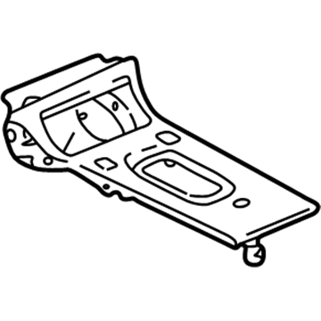 Cadillac 12481995 Shift Panel