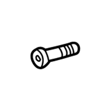 GM 11518036 Belt & Retractor Bolt, Front 11518036 GM Belt & Retractor Bolt, Front Illustration 1 of 1