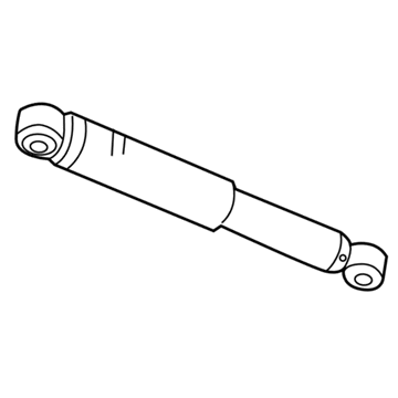 22761744 GM Shock Absorber, Rear Illustration 1 of 1