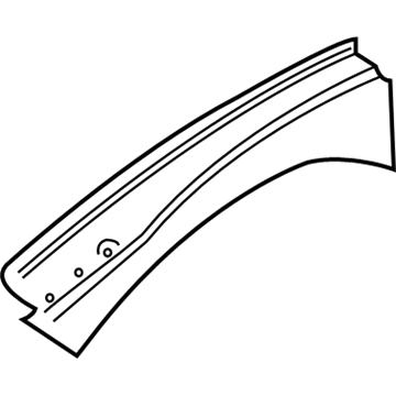 GM 92159730 Inner Reinforcement 92159730 GM Inner Reinforcement Illustration 1 of 1