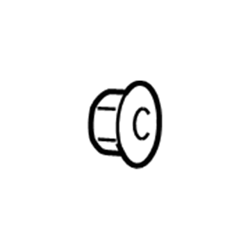 94856321 GM Exhaust Manifold Nut Illustration 1 of 1
