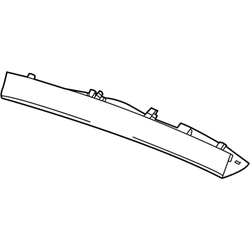 Cadillac 84977072 Upper Gate Trim