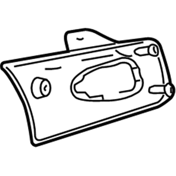 Chevy 92236311 Switch Panel