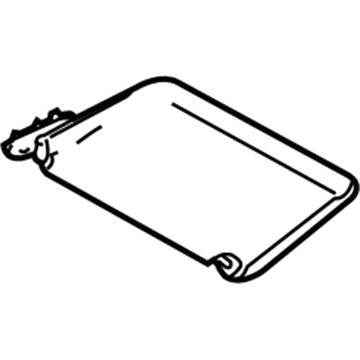 Chevy Malibu Sun Visor - 10381578