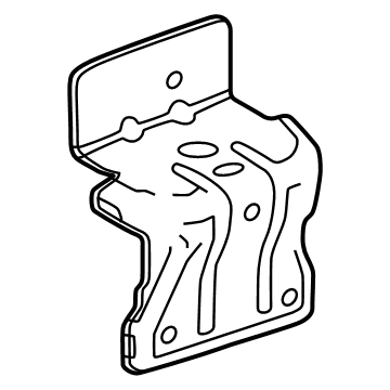 GM 86792188 Insulator Lower Bracket, Passenger Side 86792188 GM Insulator Lower Bracket, Passenger Side Illustration 1 of 1