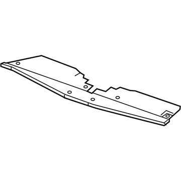 39026959 GM Sight Shield Illustration 1 of 1
