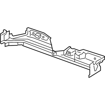 GM 39122801 Upper Baffle 39122801 GM Upper Baffle Illustration 1 of 1